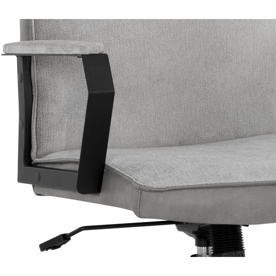 Swanson Polo Club Stone / Bravo Metal Office Chair